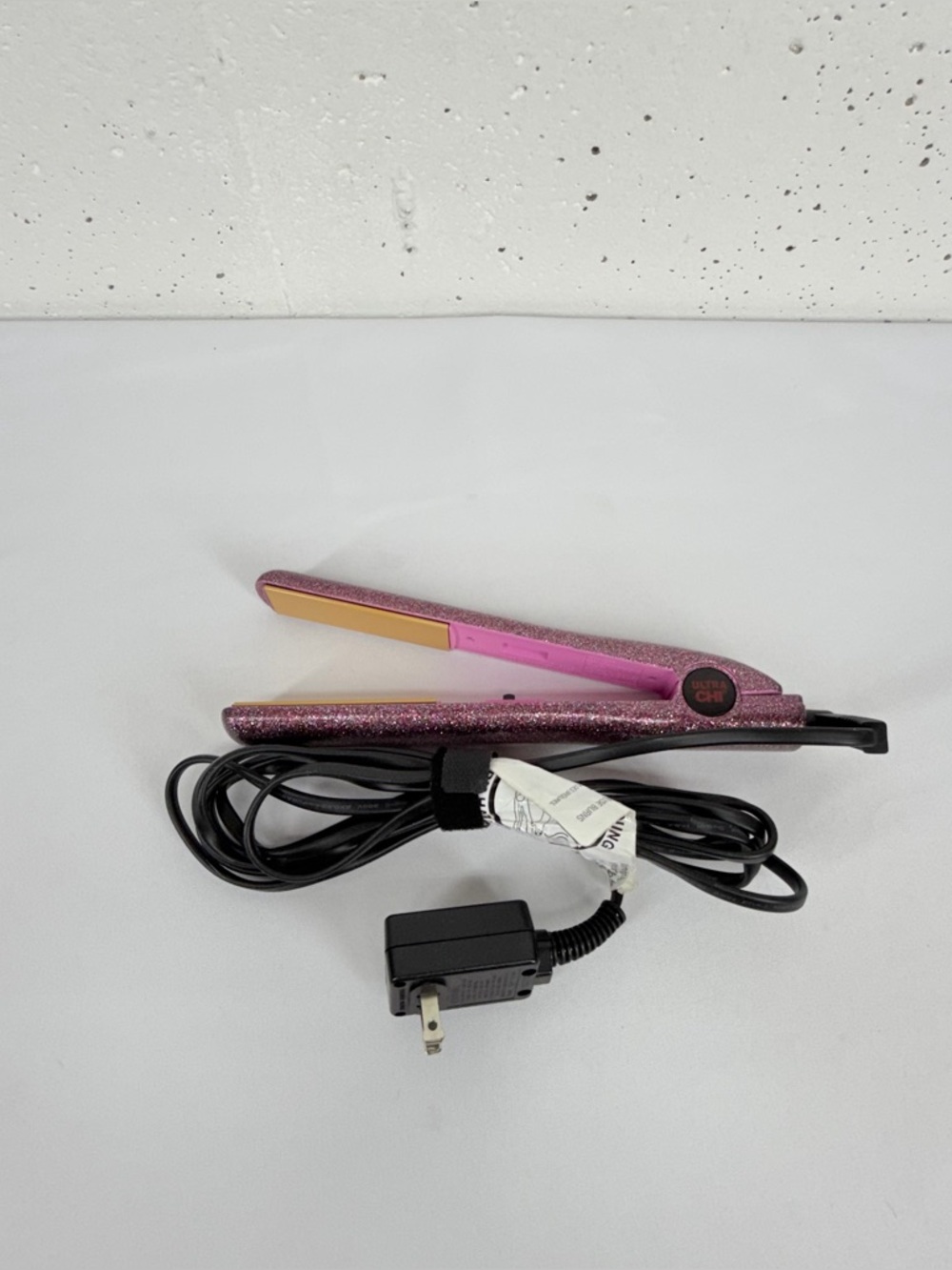 CHI Pink Glitter Flat Iron Model GF1024